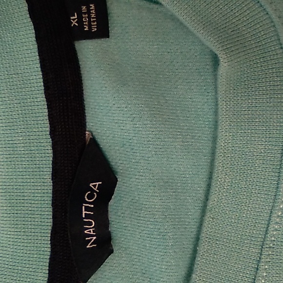 Nautica Men Spell Out Logo Pullover Crewneck Sweatshirt XLarge - Picture 3 of 5